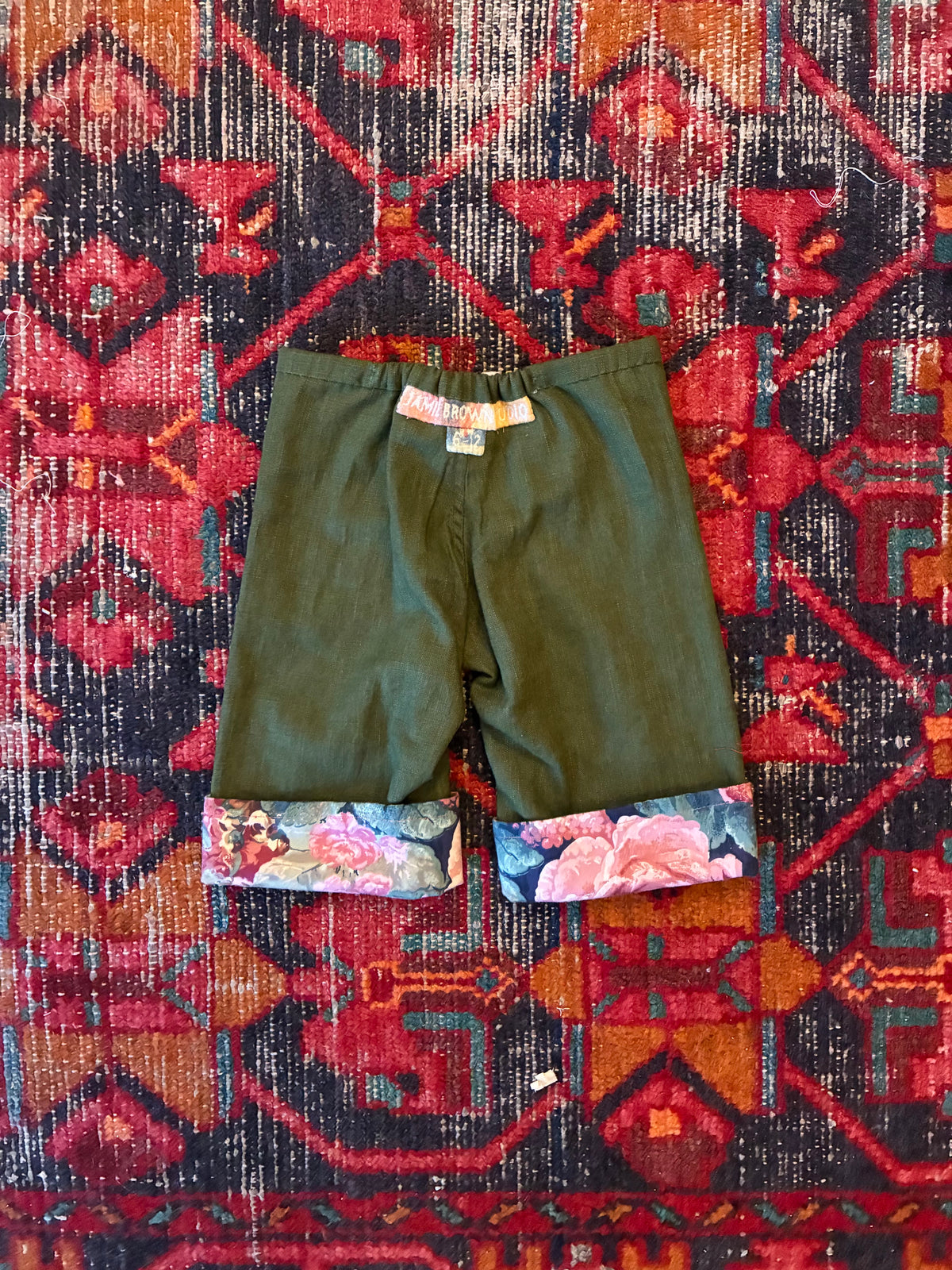 Tiny Trousers Pink Floral