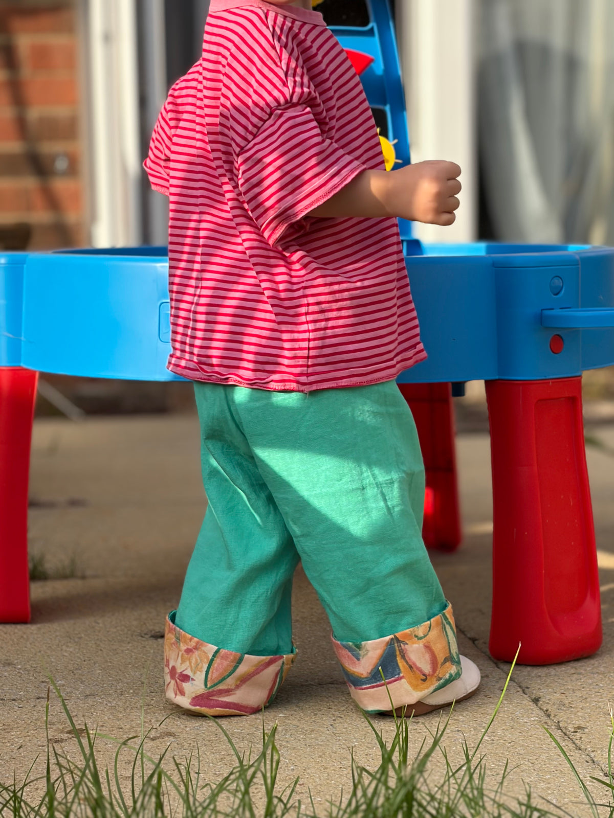 Tiny Trousers Vibrant Print
