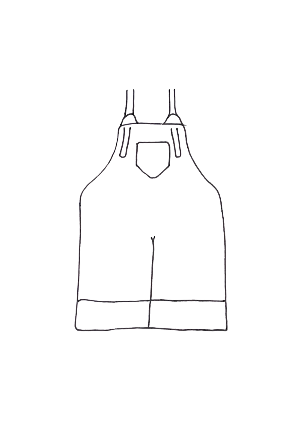 Custom baby dungarees 