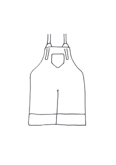 Custom baby dungarees 